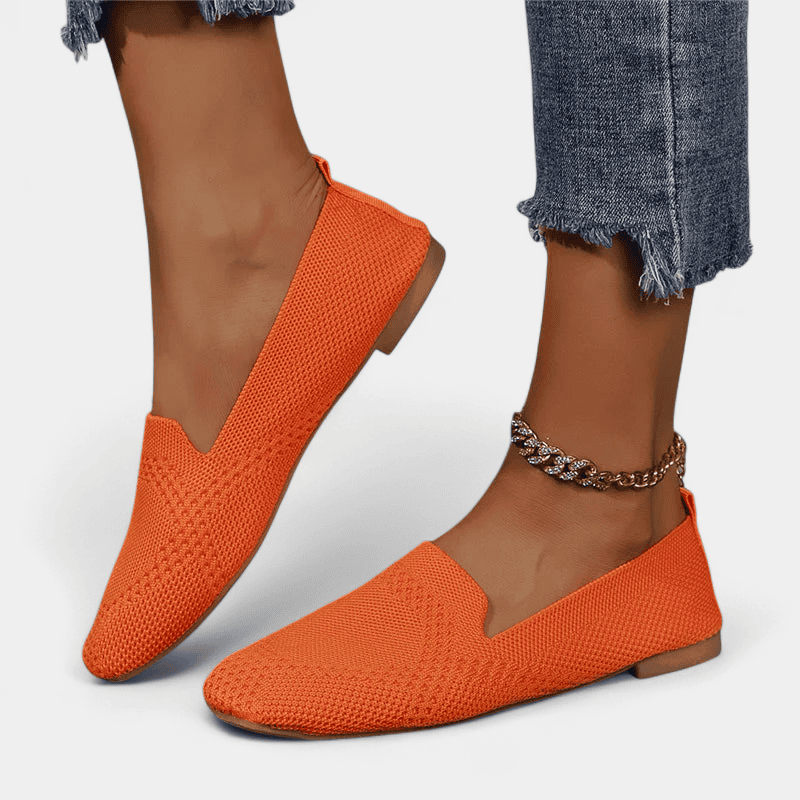Gleame.-Shoes-Gleame Loafers - Ademende instappers van gebreid materiaal