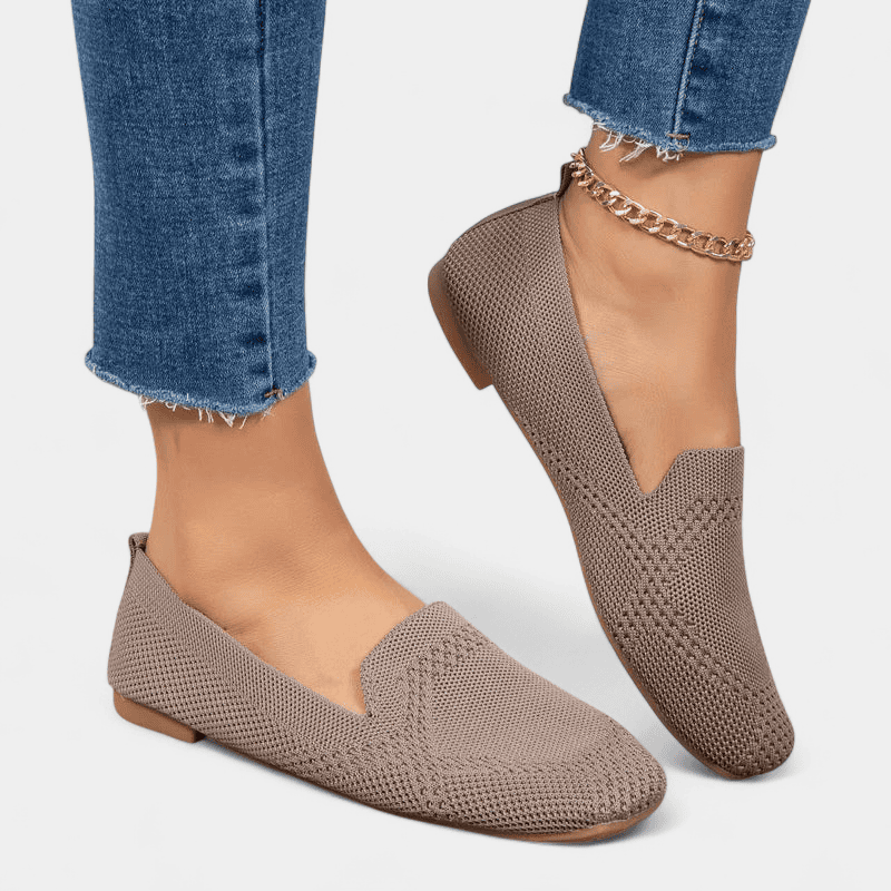 Gleame.-Shoes-Gleame Loafers - Ademende instappers van gebreid materiaal