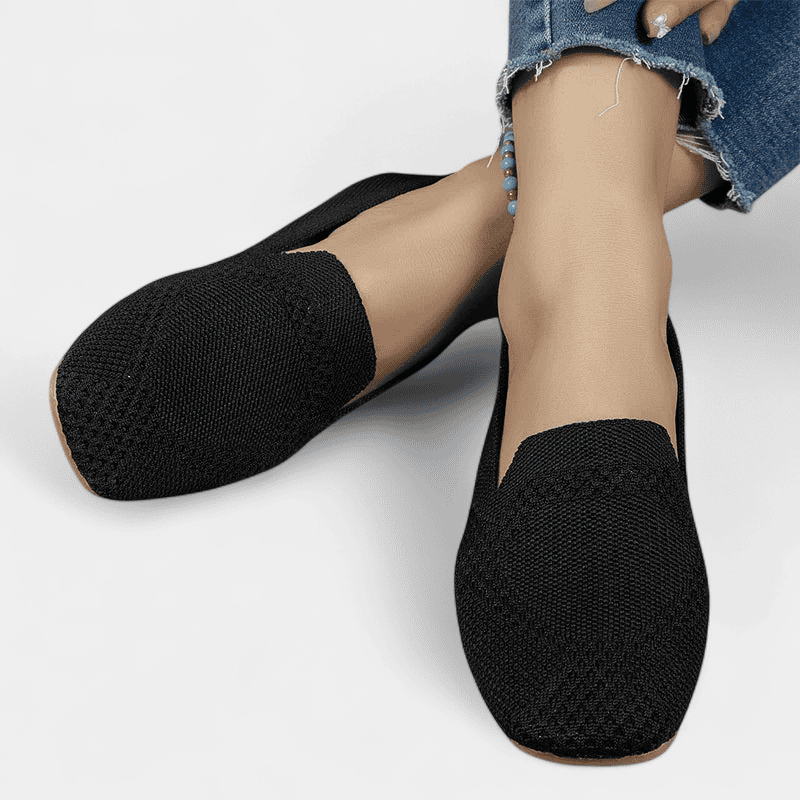 Gleame.-Shoes-Gleame Loafers - Ademende instappers van gebreid materiaal