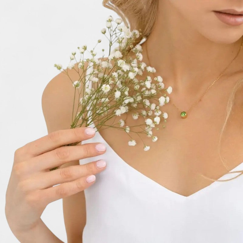 Gleame.-Sieraden-Gleame Hanger - Minimalistische stijl kleurrijke ketting voor vrouwen