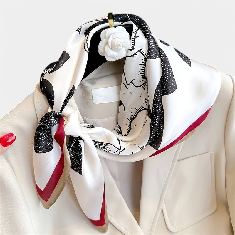 Gleame.-Sieraden-Gleame Sjaal - Slimme gedrukte sjaal voor vrouwen