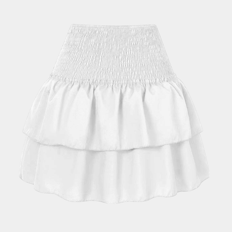 Gleame.-Skirts-Gleame Rok - Kort dames rokje met boho print