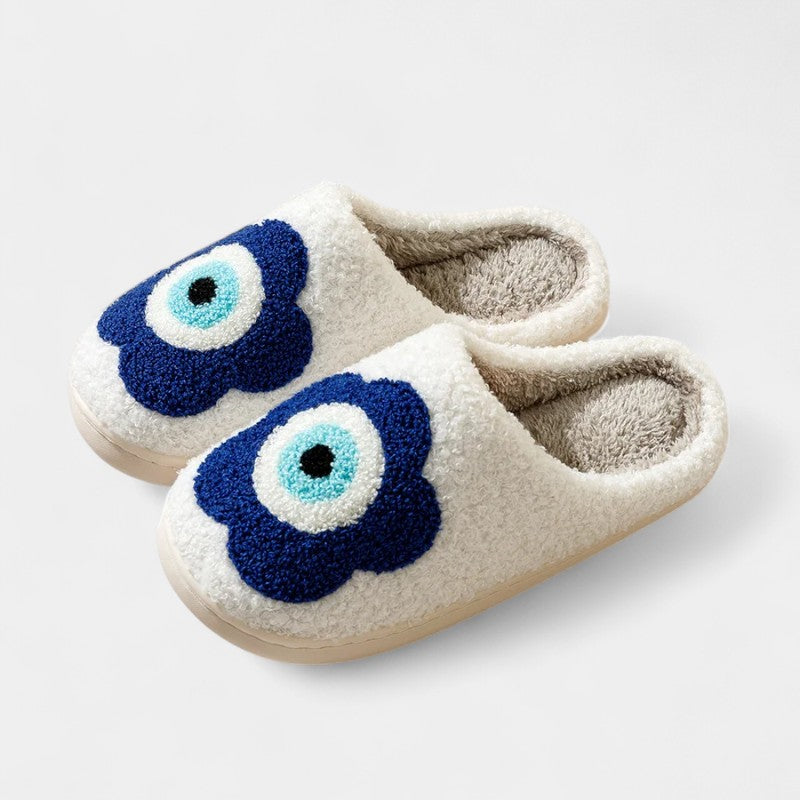 Gleame.-Sloffen-Gleame Pantoffels Dames - Warme pantoffels met bloemendessin en comfortabele pasvorm