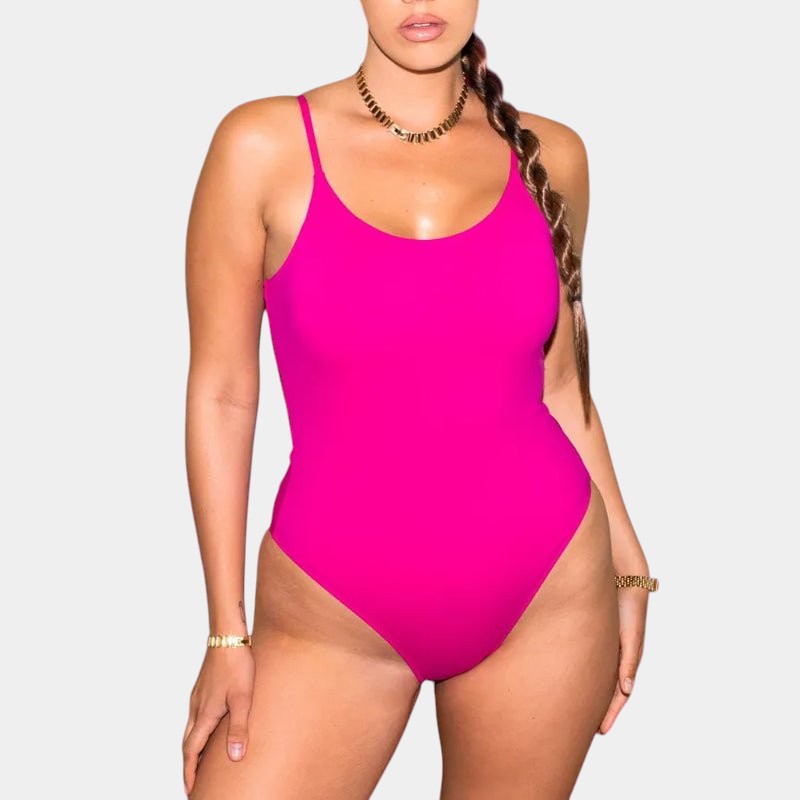 Gleame.-Swimwear-Gleame Badpak - Braided back badpak voor dames met comfort