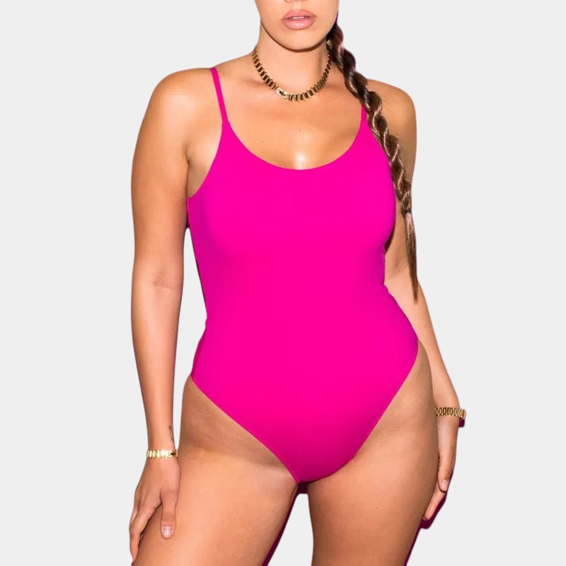 Gleame.-Swimwear-Gleame Badpak - Braided back badpak voor dames met comfort