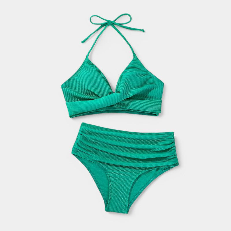 Gleame.-Swimwear-Gleame Badpak - Dames halter zwemkleding in diverse kleuren