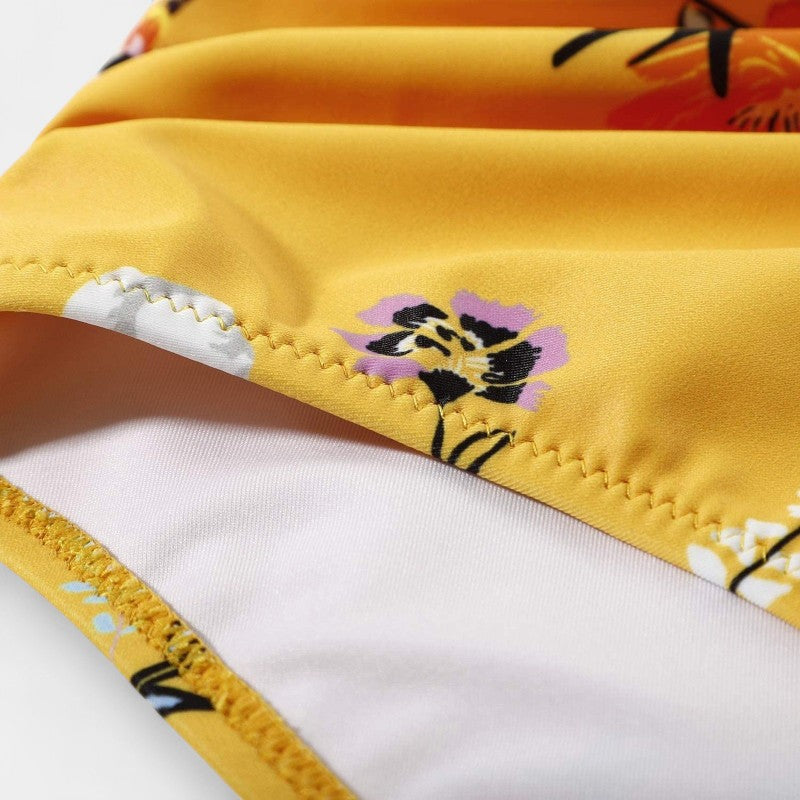 Gleame.-Swimwear-Gleame Badpak - Vrouwelijk tweedelig hoog taille badpak