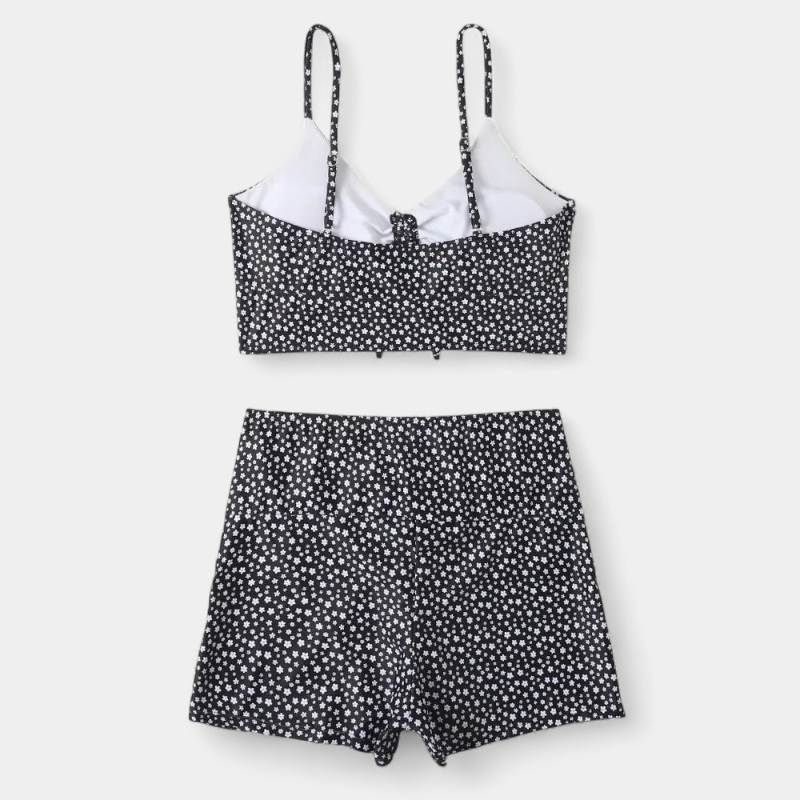 Gleame.-Swimwear Summer-Gleame bikini - tweedelige set met bloemenprint voor dames