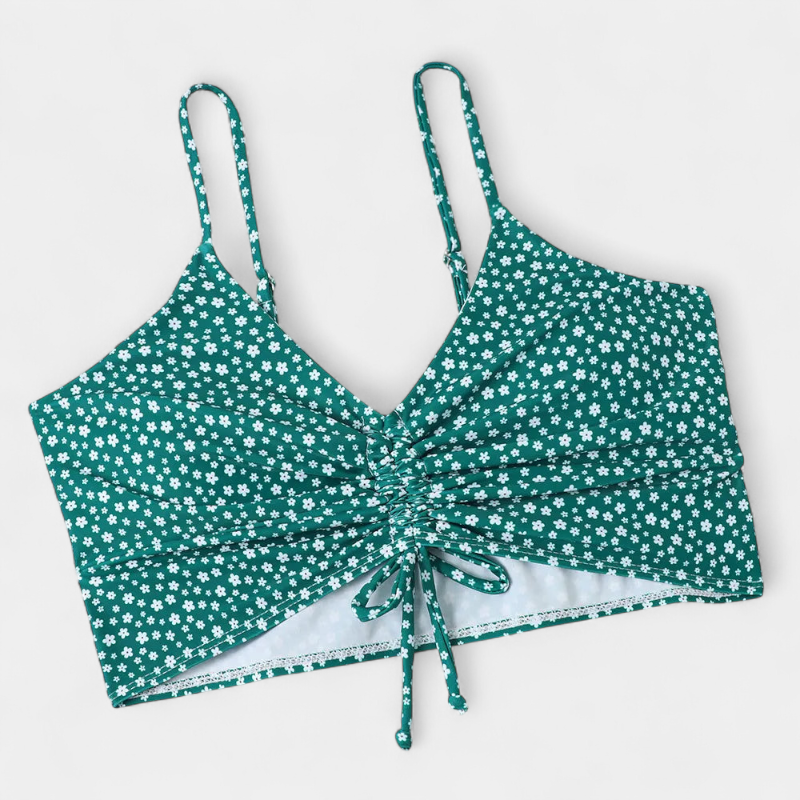 Gleame.-Swimwear Summer-Gleame bikini - tweedelige set met bloemenprint voor dames