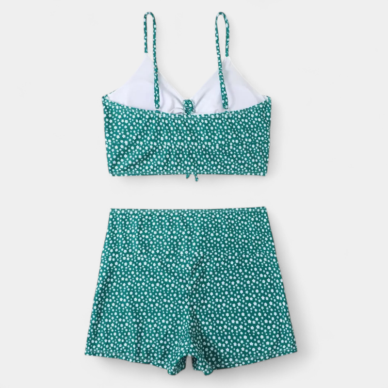 Gleame.-Swimwear Summer-Gleame bikini - tweedelige set met bloemenprint voor dames