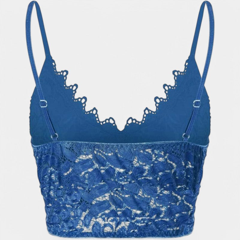 Gleame.-T-shirts & hemden-Gleame Mesh Top - Een zomerse en stijlvolle top voor vrouwen