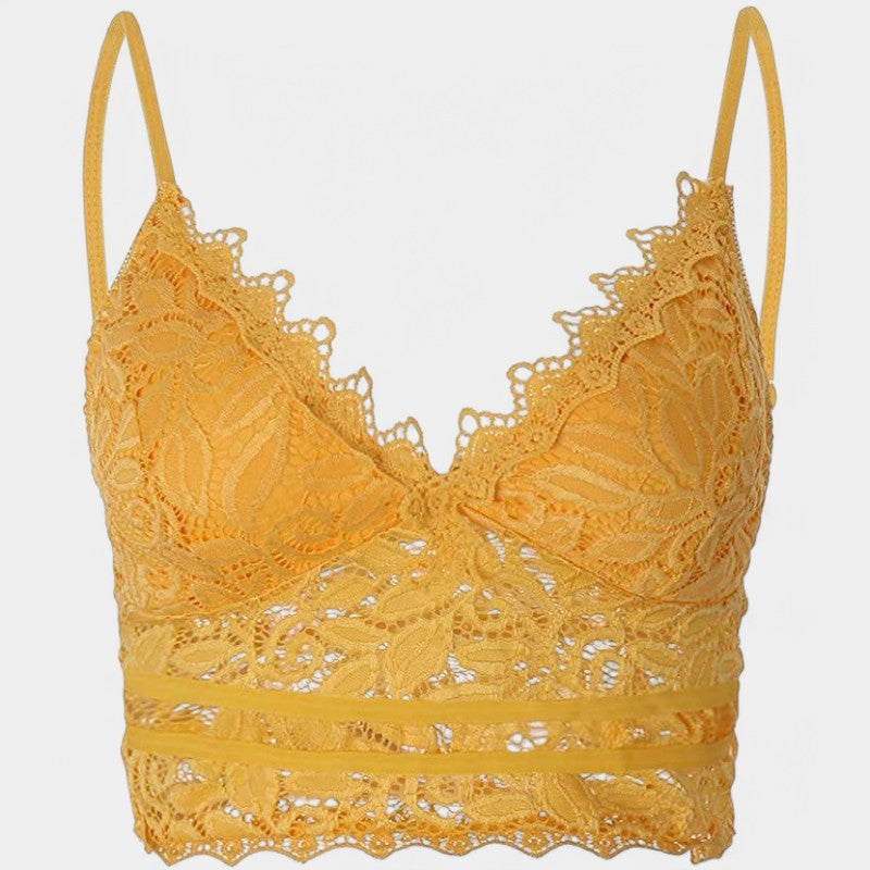 Gleame.-T-shirts & hemden-Gleame Mesh Top - Een zomerse en stijlvolle top voor vrouwen