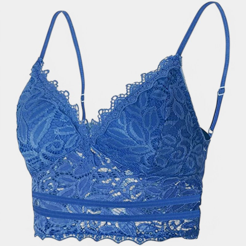 Gleame.-T-shirts & hemden-Gleame Mesh Top - Een zomerse en stijlvolle top voor vrouwen