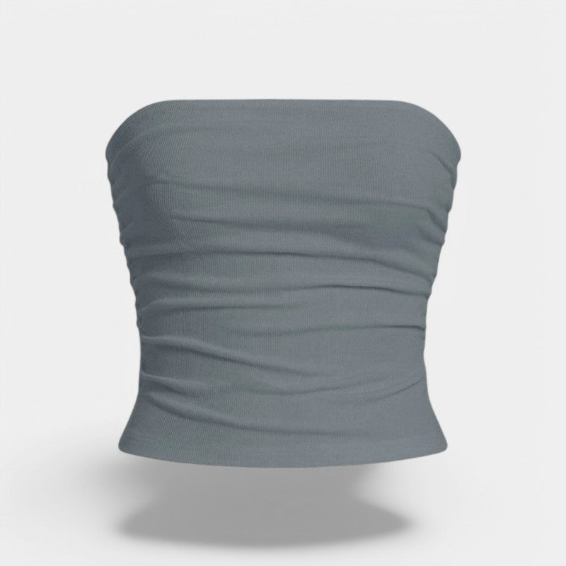 Gleame.-T-shirts & hemden-Gleame Tanktop - Dames zomer mouwloos off-shoulder casual top