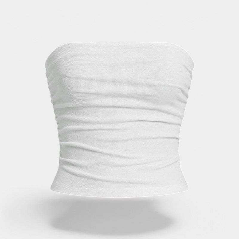 Gleame.-T-shirts & hemden-Gleame Tanktop - Dames zomer mouwloos off-shoulder casual top