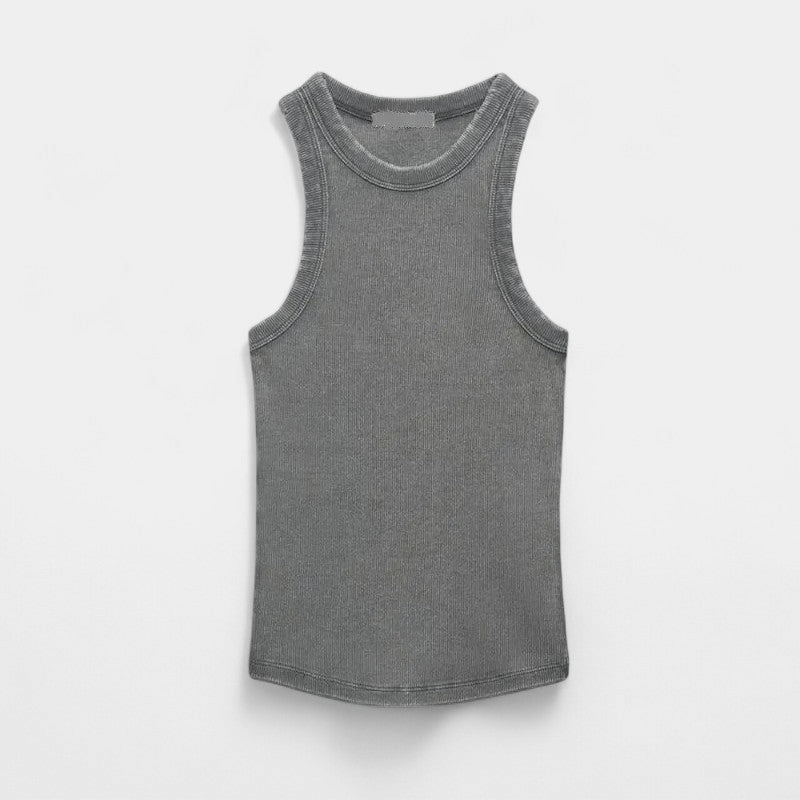 Gleame Top - Dames tanktop met ronde hals