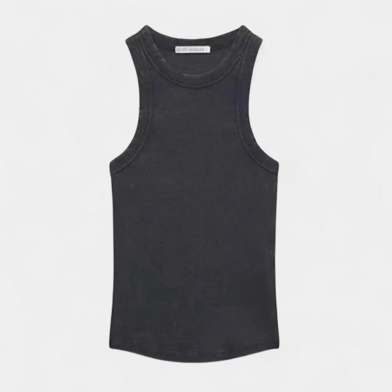 Gleame Top - Dames tanktop met ronde hals