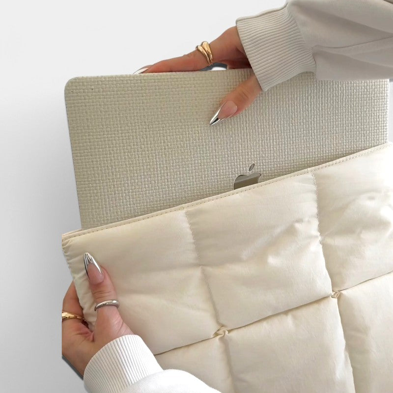 Gleame.-Tassen-Gleame Laptop Puffer Case - Waterdichte en schokbestendige sleeve