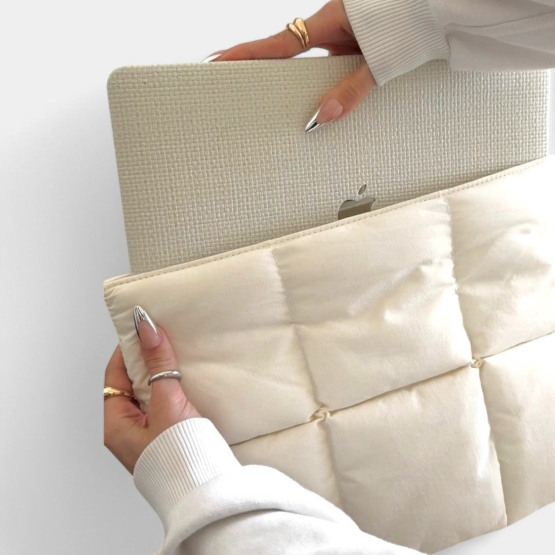 Gleame.-Tassen-Gleame Laptop Puffer Case - Waterdichte en schokbestendige sleeve