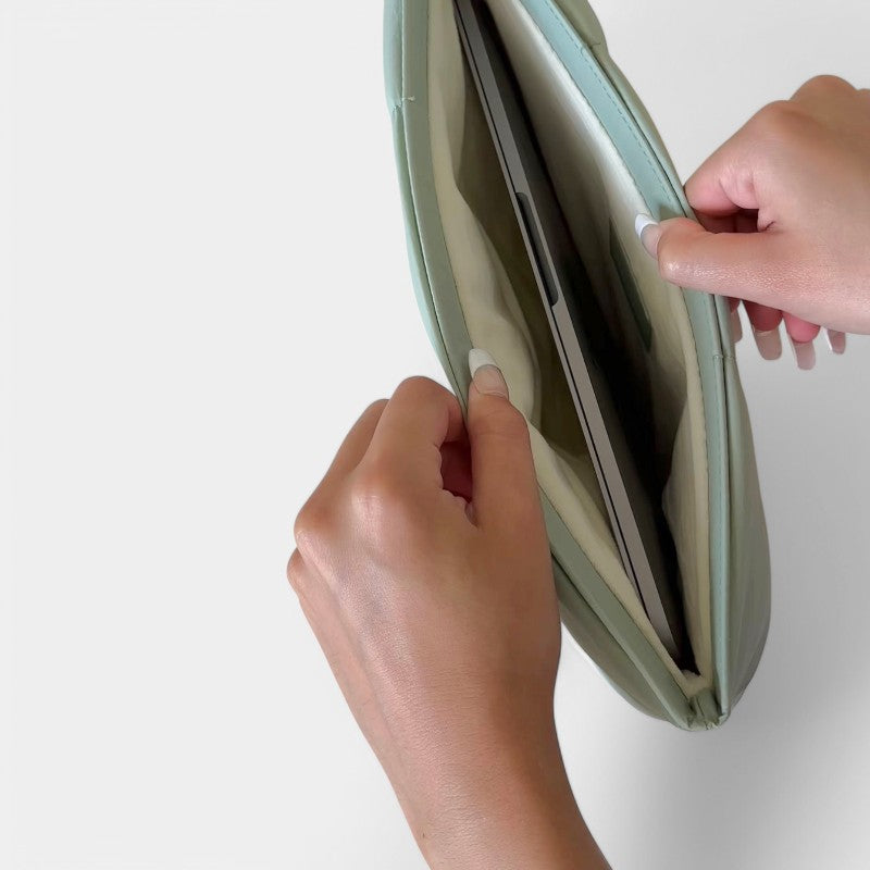 Gleame.-Tassen-Gleame Laptop Puffer Case - Waterdichte en schokbestendige sleeve