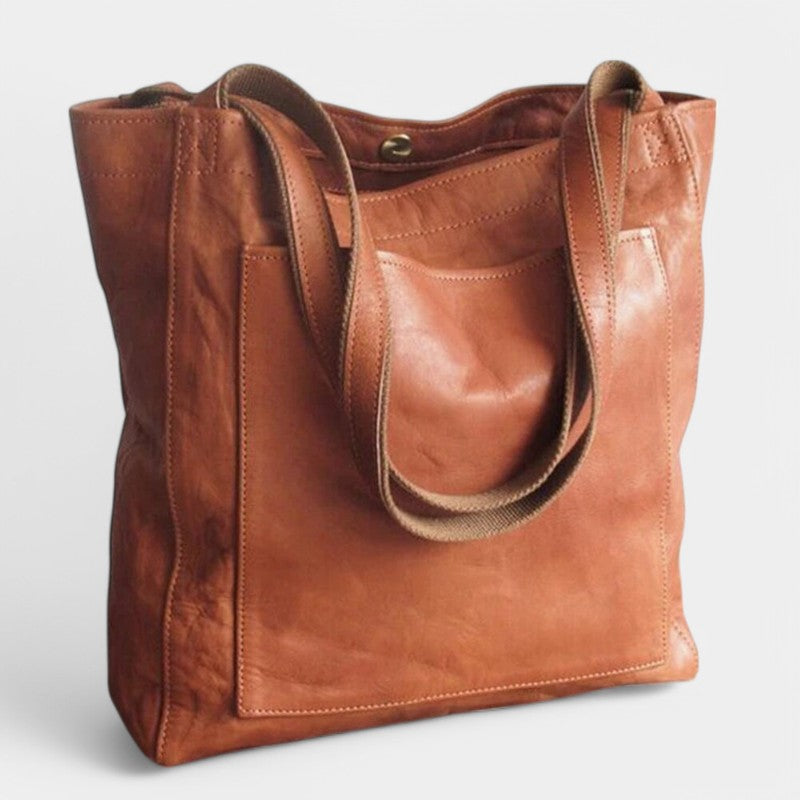 Gleame.-Tassen-Gleame Leren tas - Elegante leren tas met luxe uitstraling en vlekbestendige binnenkant