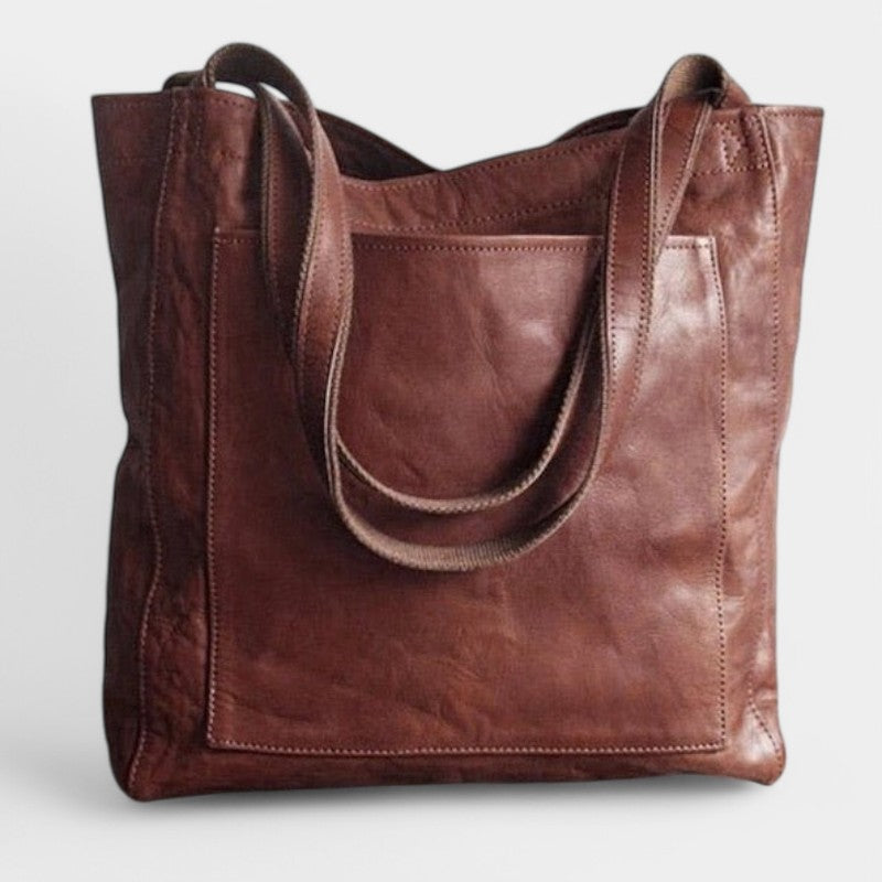 Gleame.-Tassen-Gleame Leren tas - Elegante leren tas met luxe uitstraling en vlekbestendige binnenkant