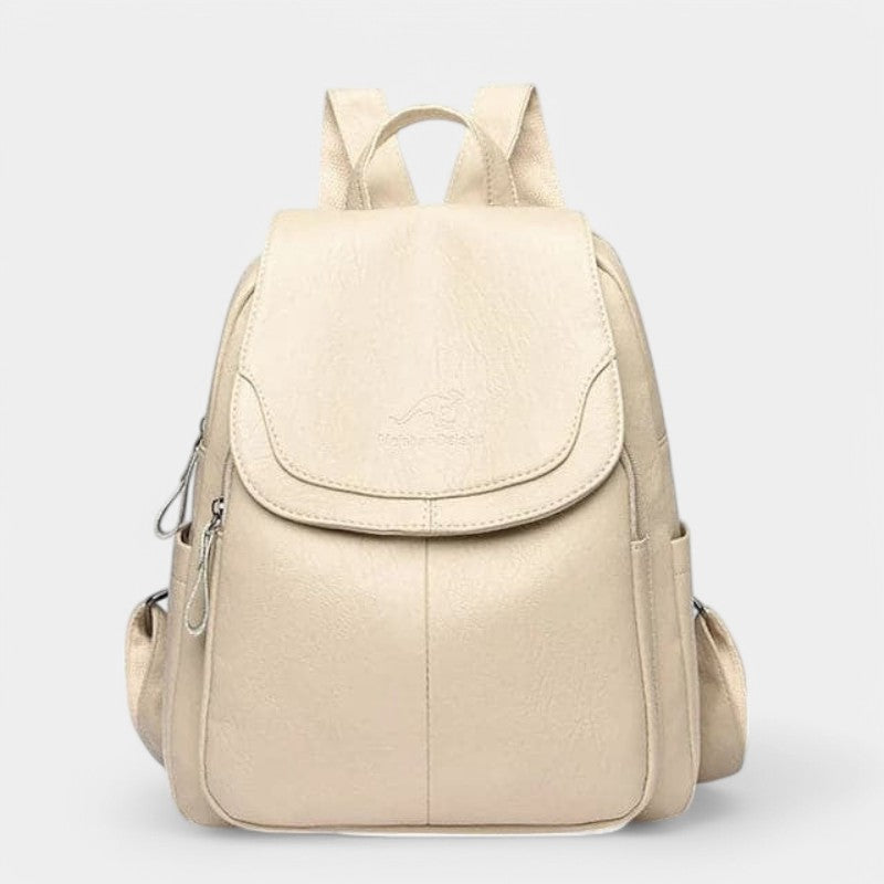 Gleame.-Tassen-Gleame Rugzak - Grote capaciteit leren rugzak voor vrouwen