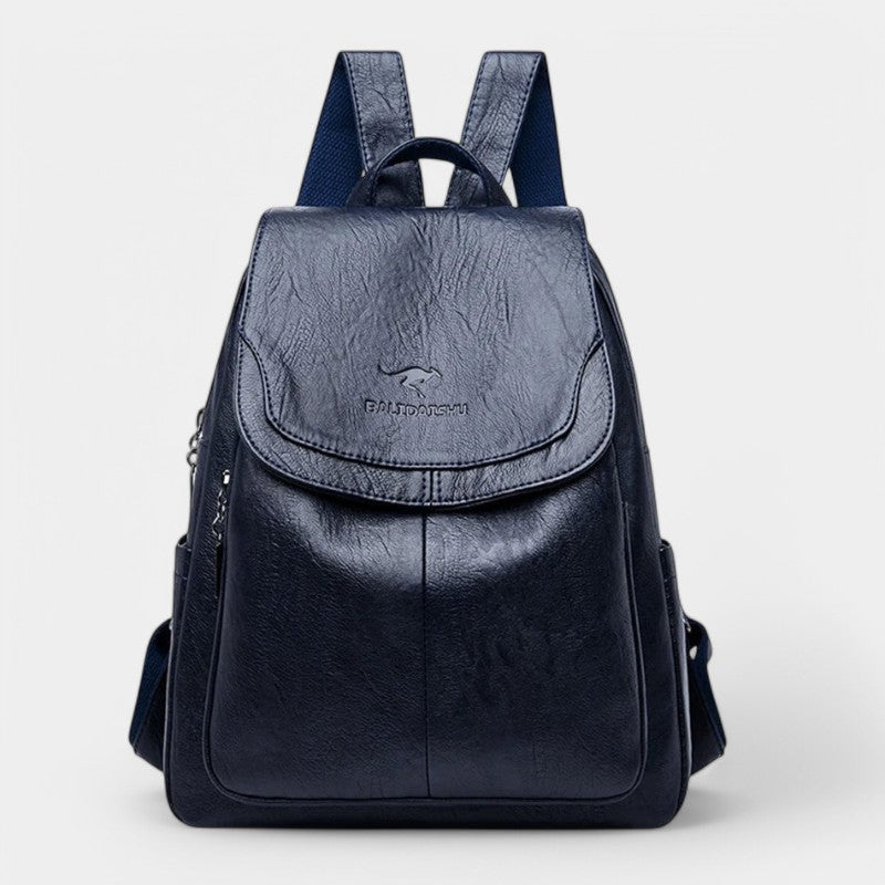 Gleame.-Tassen-Gleame Rugzak - Grote capaciteit leren rugzak voor vrouwen