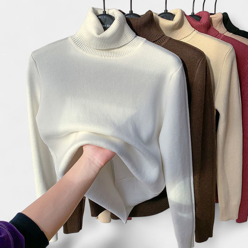 Gleame.-Trui-Gleame | Dames Coltrui – Warme Gebreide Trui met Hoge Hals