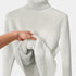 Gleame.-Truien & Vesten-Gleame Damestrui - Casual hoge hals turtleneck trui met zachte voering