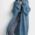 Gleame.-Truien & Vesten-Gleame Damesvest - Losvallend vest met open voorkant en lange mouwen