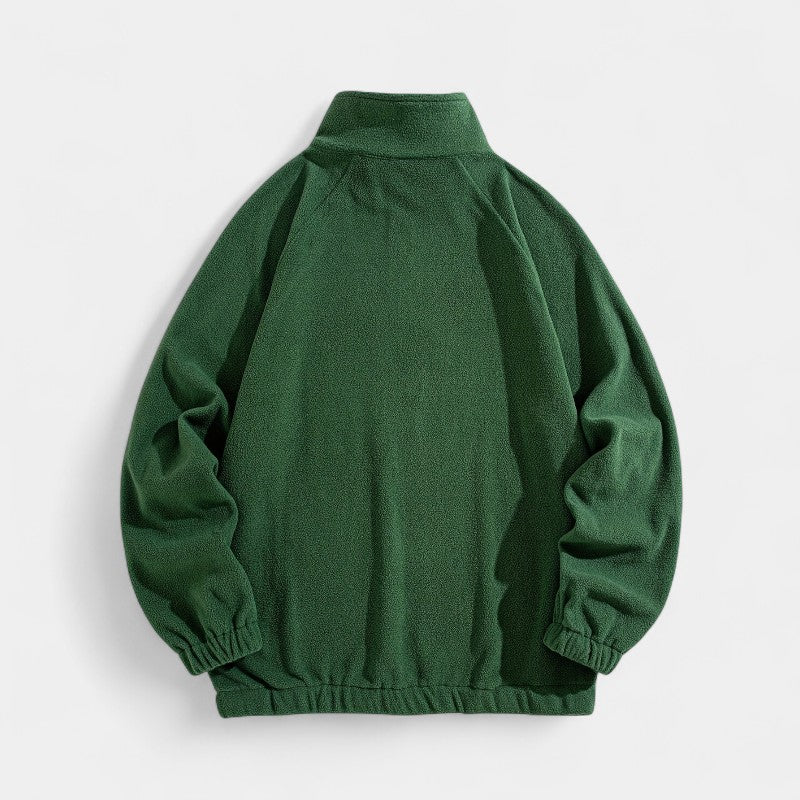 Gleame.-Truien & Vesten-Gleame Sweatshirt - Sportief sweatshirt met opstaande kraag voor heren