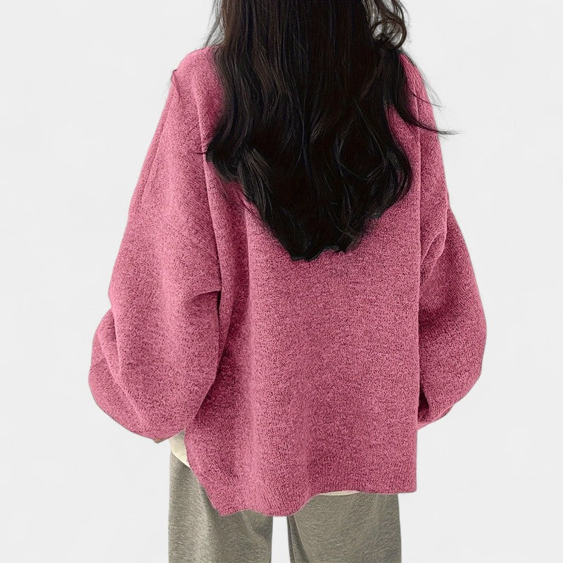 Gleame.-Truien & Vesten-Gleame Trui - Casual trui met lange mouwen en drop shoulder