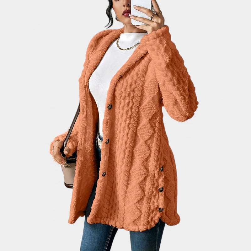 Gleame.-Truien & Vesten-Gleame Truien - Casual Truien met open voorkant en lange mouwen voor dames