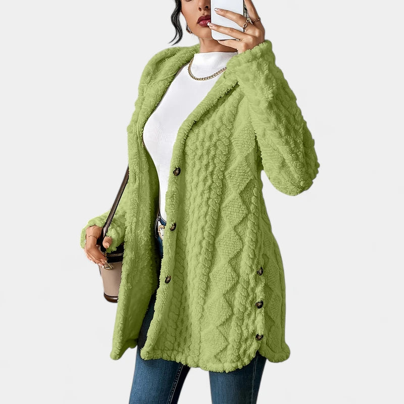 Gleame.-Truien & Vesten-Gleame Truien - Casual Truien met open voorkant en lange mouwen voor dames