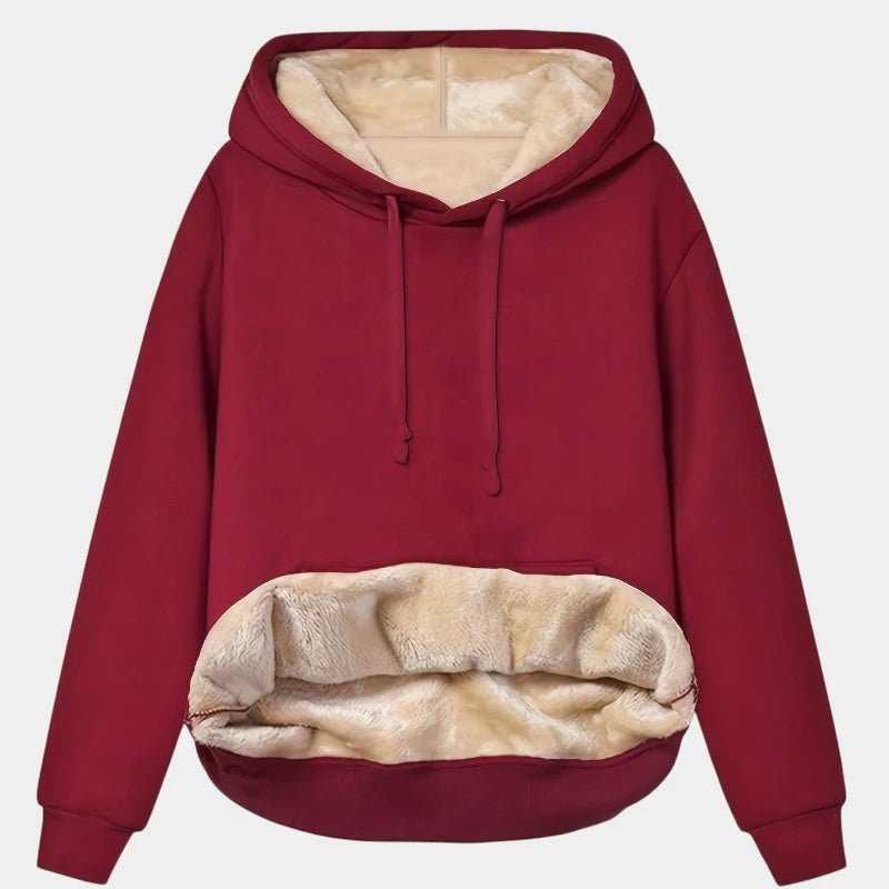 Gleame.-Truien & Vesten-Gleame hoodie - casual dames hoodie met lange mouwen
