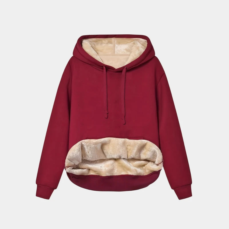 Gleame.-Truien & Vesten-Gleame hoodie - casual dames hoodie met lange mouwen