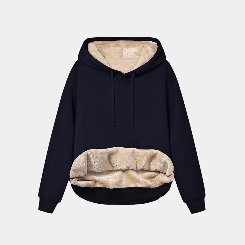 Gleame.-Truien & Vesten-Gleame hoodie - casual dames hoodie met lange mouwen