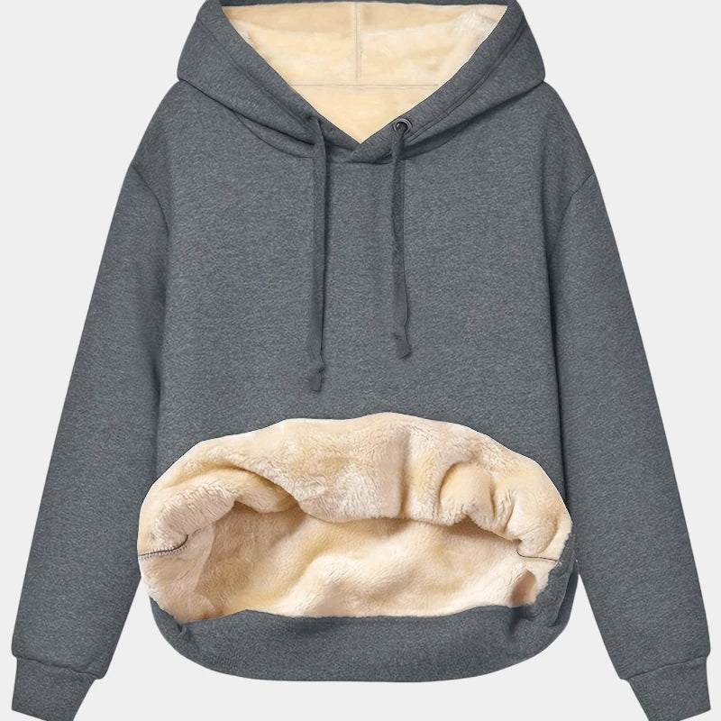 Gleame.-Truien & Vesten-Gleame hoodie - casual dames hoodie met lange mouwen