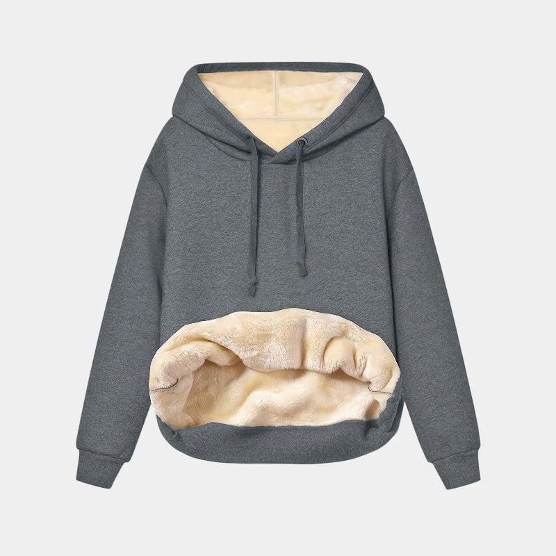 Gleame.-Truien & Vesten-Gleame hoodie - casual dames hoodie met lange mouwen
