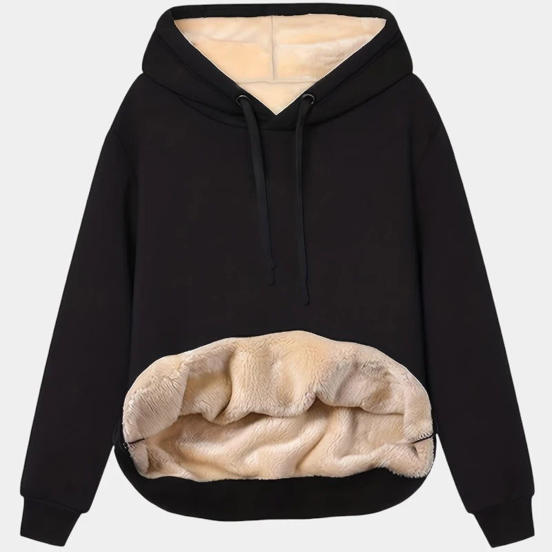 Gleame.-Truien & Vesten-Gleame hoodie - casual dames hoodie met lange mouwen