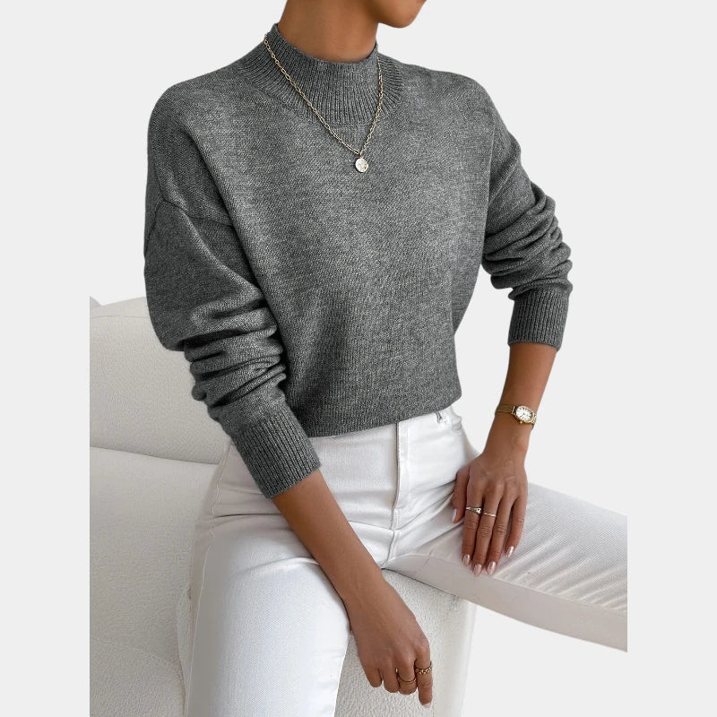 Gleame.-Truien & Vesten-Gleame trui - elegante pullover met lange mouwen en warm