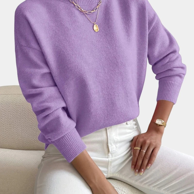 Gleame.-Truien & Vesten-Gleame trui - elegante pullover met lange mouwen en warm