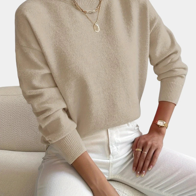 Gleame.-Truien & Vesten-Gleame trui - elegante pullover met lange mouwen en warm