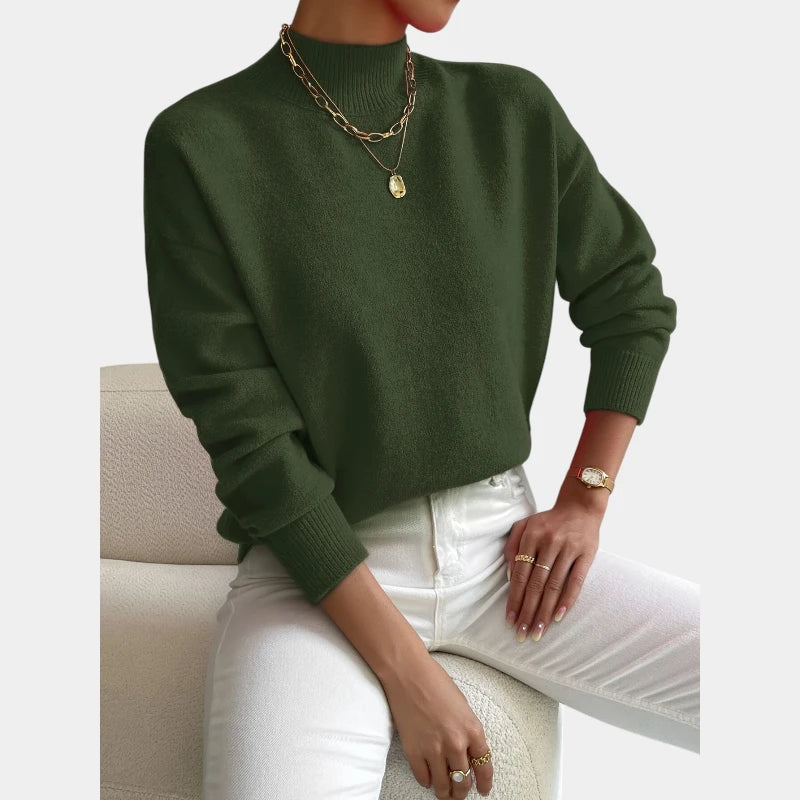 Gleame.-Truien & Vesten-Gleame trui - elegante pullover met lange mouwen en warm