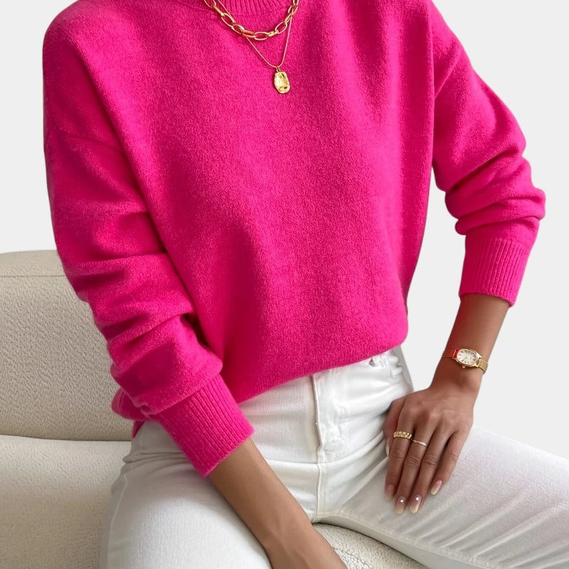Gleame.-Truien & Vesten-Gleame trui - elegante pullover met lange mouwen en warm