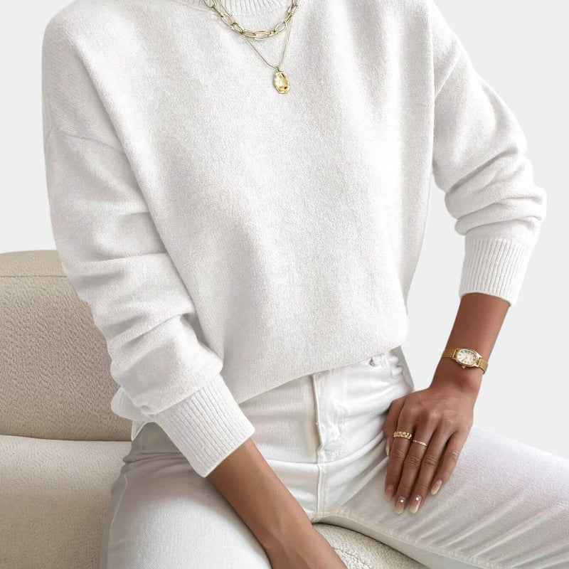 Gleame.-Truien & Vesten-Gleame trui - elegante pullover met lange mouwen en warm