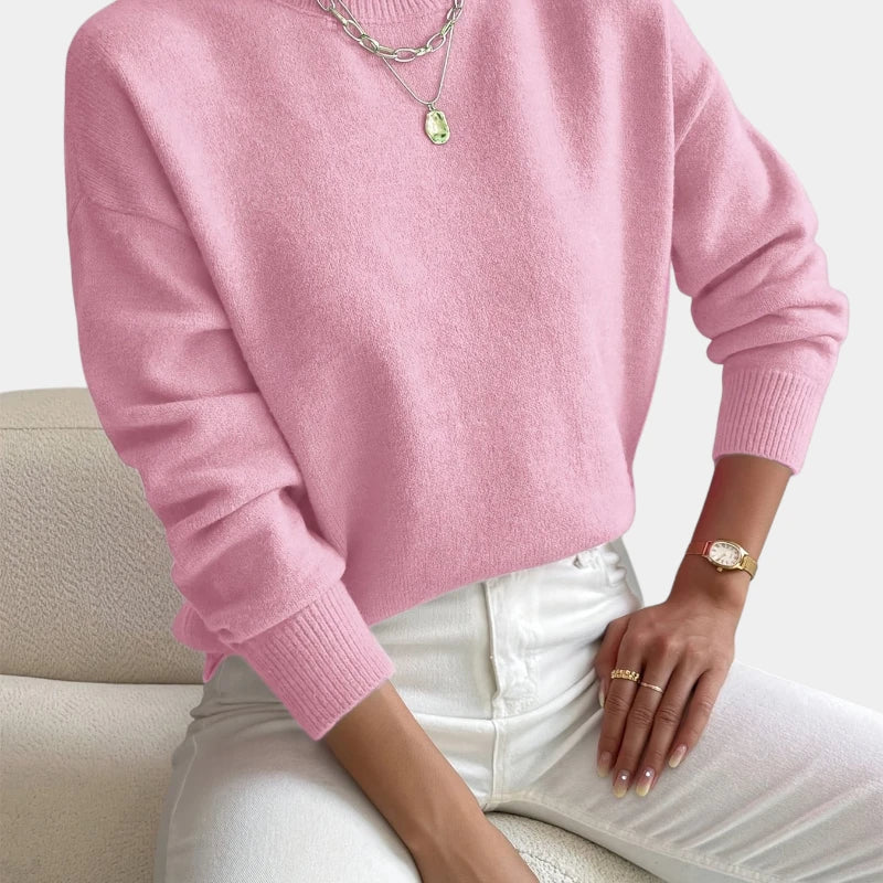 Gleame.-Truien & Vesten-Gleame trui - elegante pullover met lange mouwen en warm