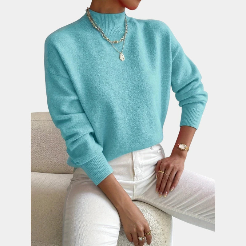 Gleame.-Truien & Vesten-Gleame trui - elegante pullover met lange mouwen en warm