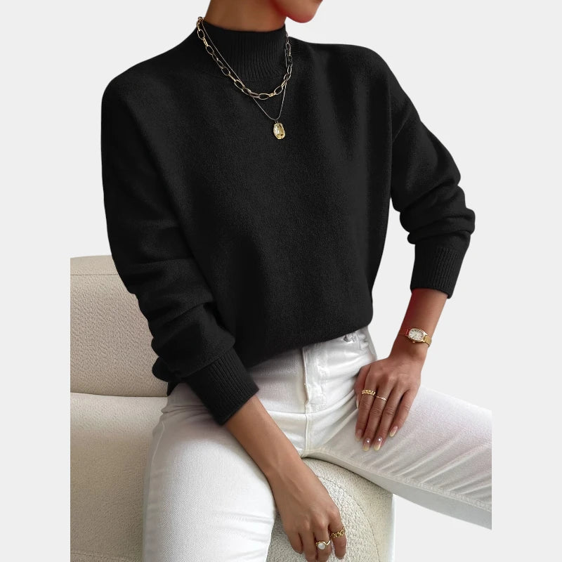 Gleame.-Truien & Vesten-Gleame trui - elegante pullover met lange mouwen en warm